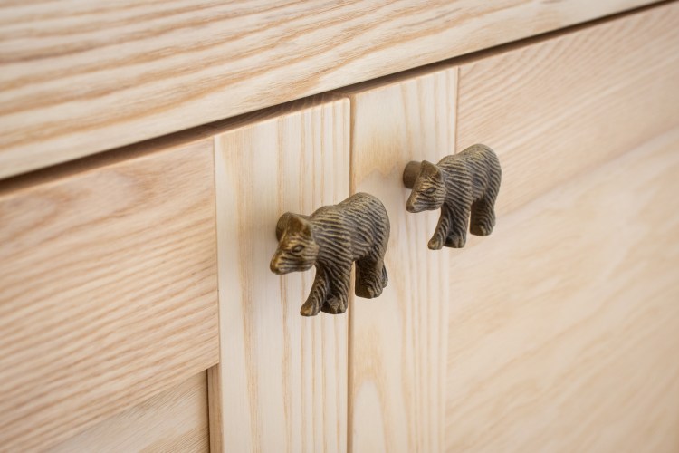 A bespoke Ash window seat